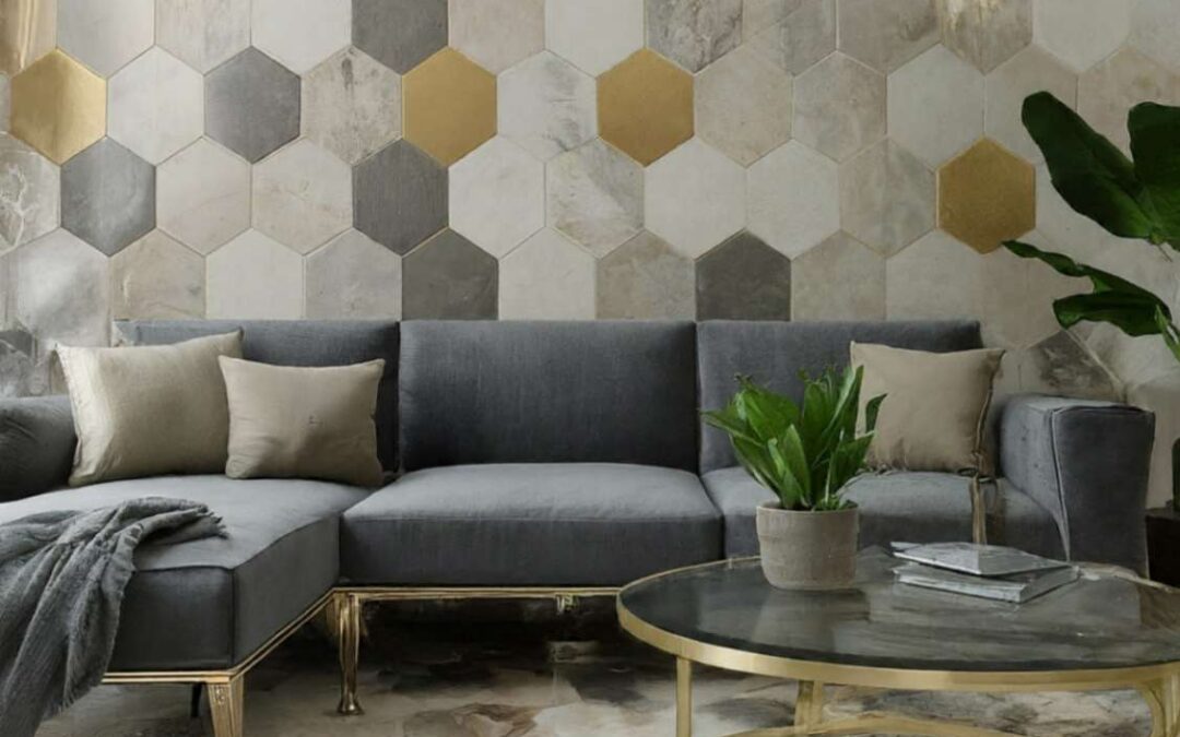 Hexagonal Tiles the Golden Key to Add Visual Interest for Your Space